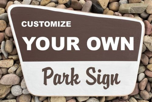 National Parks Customizable Sign