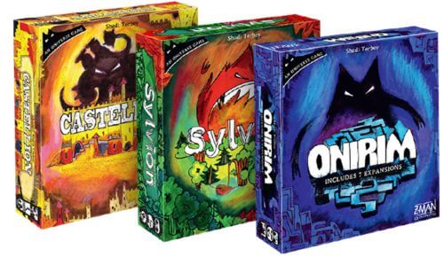 Best Solo Board Games: Onirim, Sylvion, and Castellion 