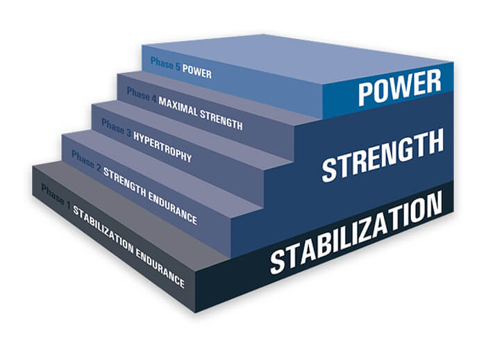 Utilized for over 20 years with the world's top athletes, the NASM OPT™ Model, or Optimum Performance Training® Model, is a fitness training system developed by Dr. Mike Clark. Based on scientific evidence and principles, the model is highly adaptable and versatile in its application, progressing individuals through five distinct yet complementary training phases.