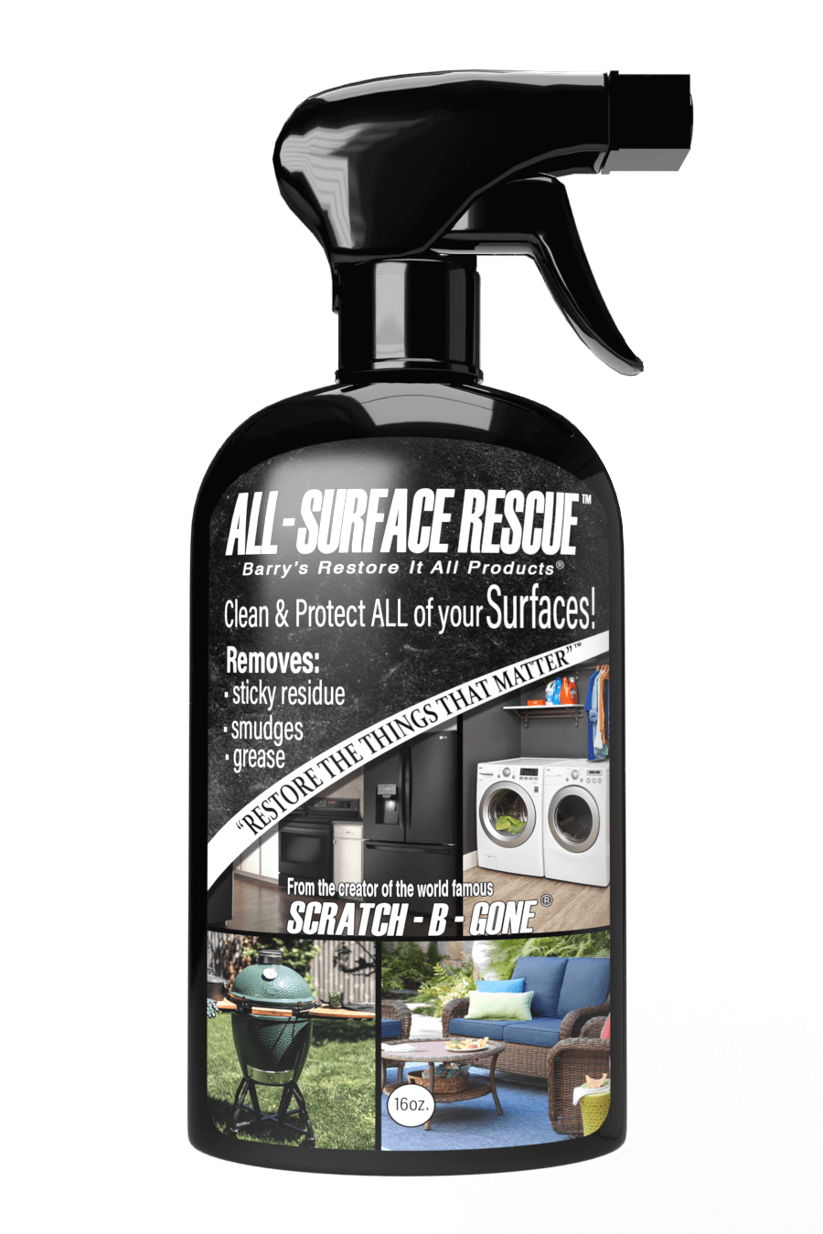 Barry's Restore It All Products All Surface Rescue Spray 16oz - white background