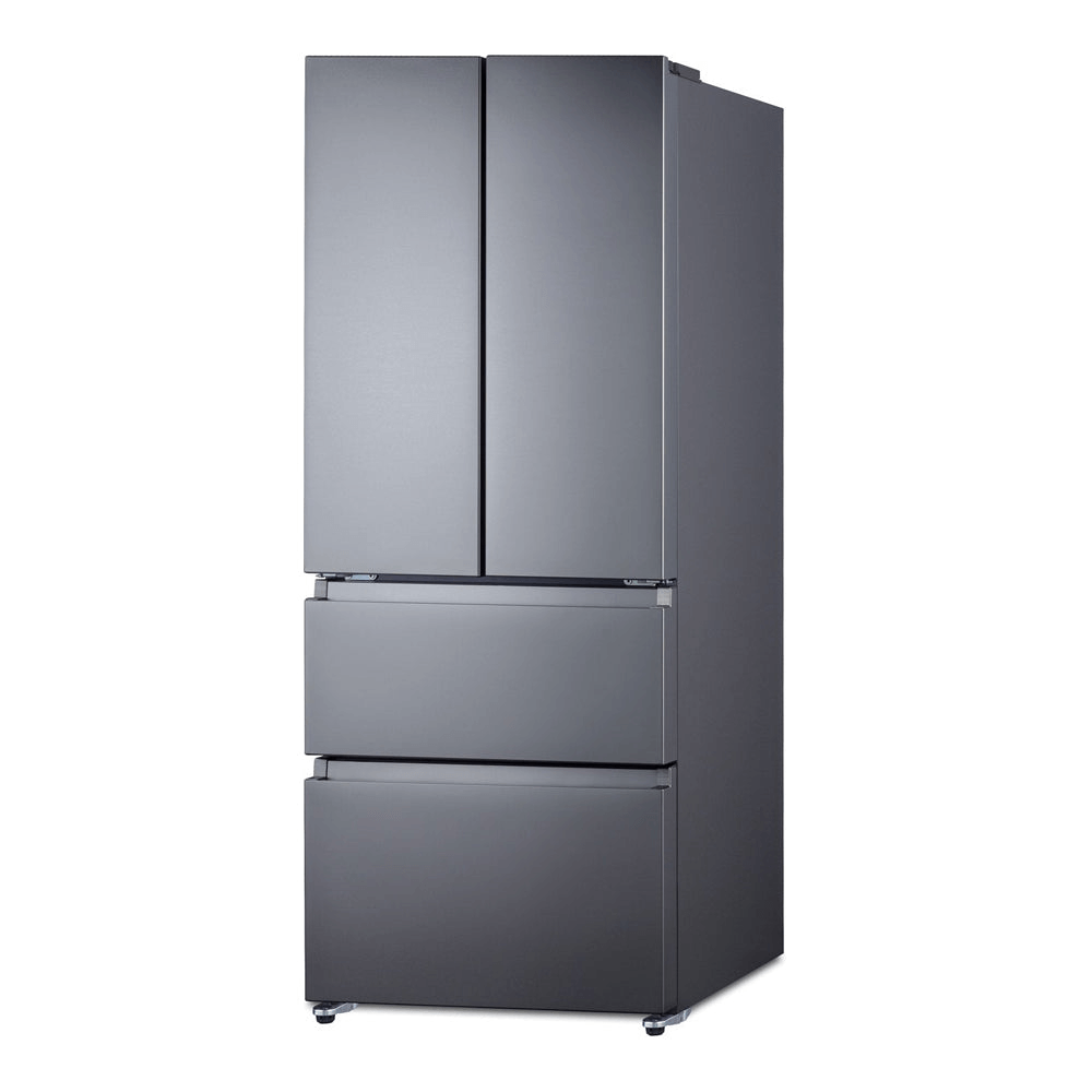 SUMMIT Wide French Door Refrigerator-Freezer - white background