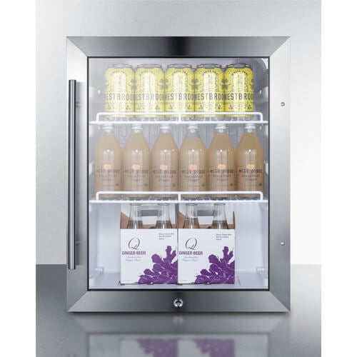 SUMMIT COMMERCIAL Compact Outdoor Beverage Center (SPR314LOS) - Lifestyle