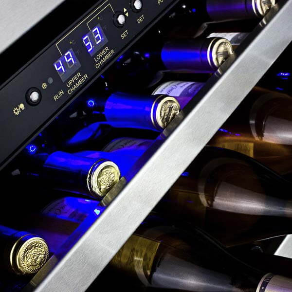 Dual Zone Wine Refrigerator