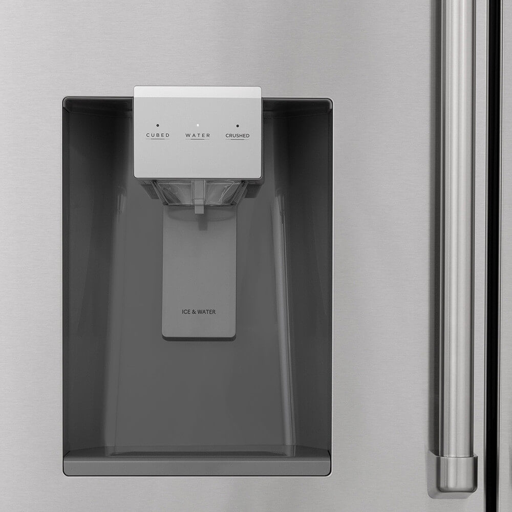 ZLINE refrigerator external water and ice dispenser
