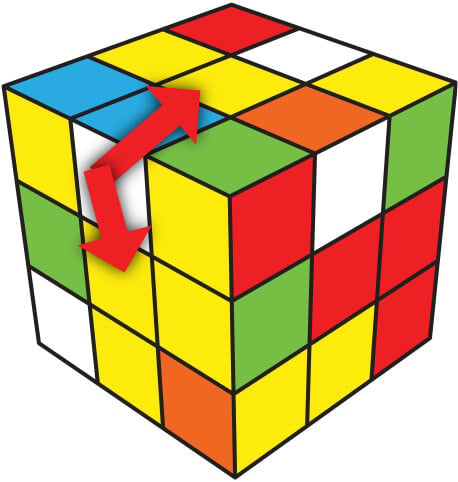 One Color Rubik's Cube 