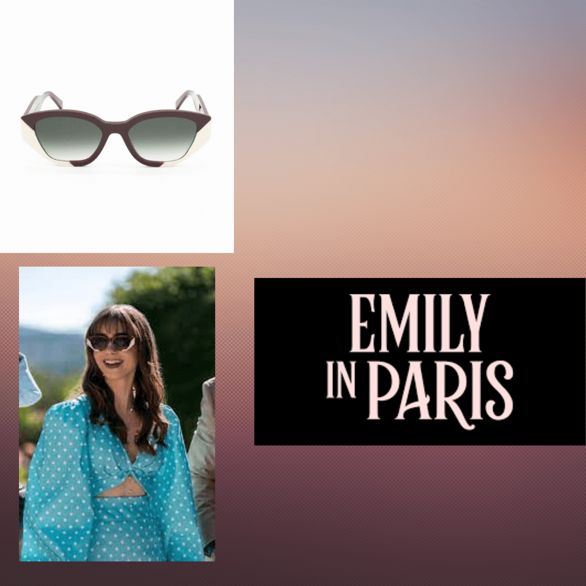 Emily in Paris sunglasses