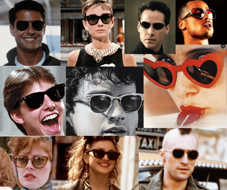 iconic sunglasses in movies