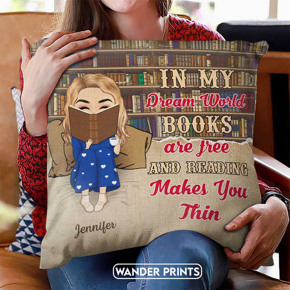 Personalized Pillow for Cozy Reading Nooks