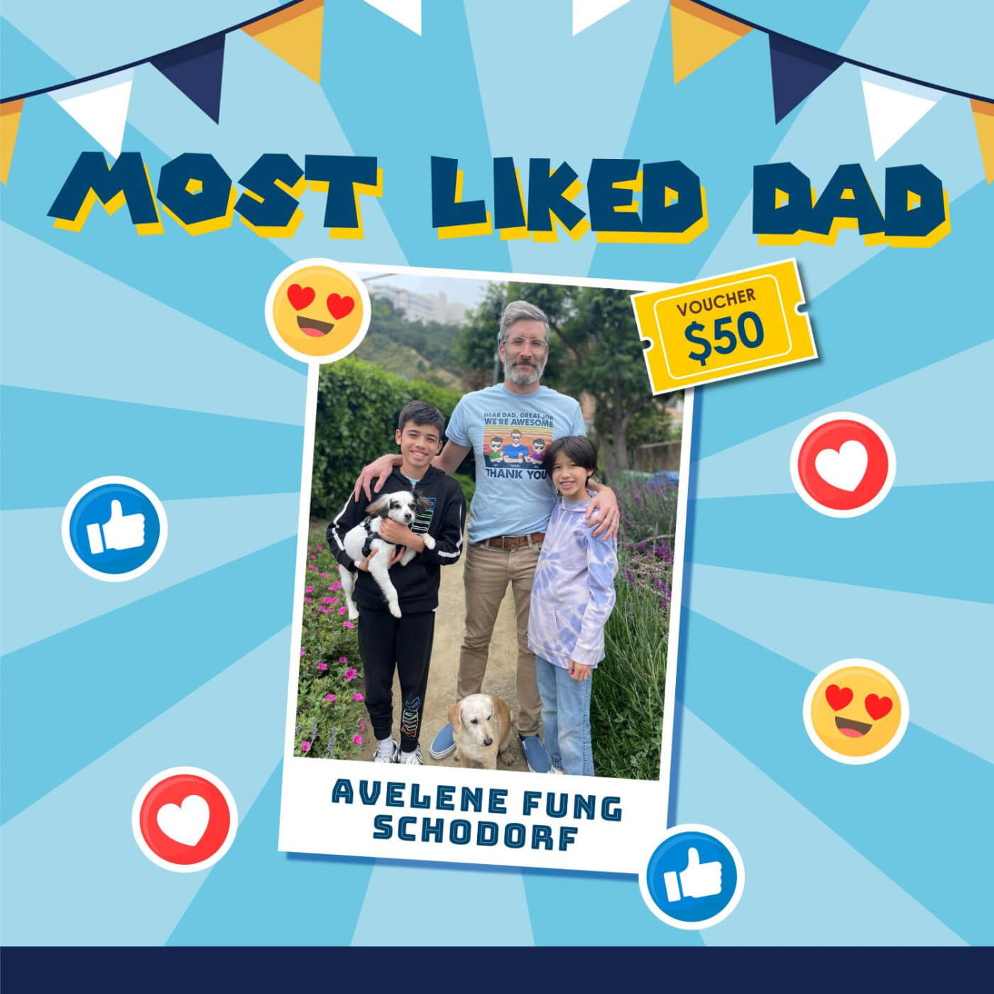 Most Liked Dad Contest