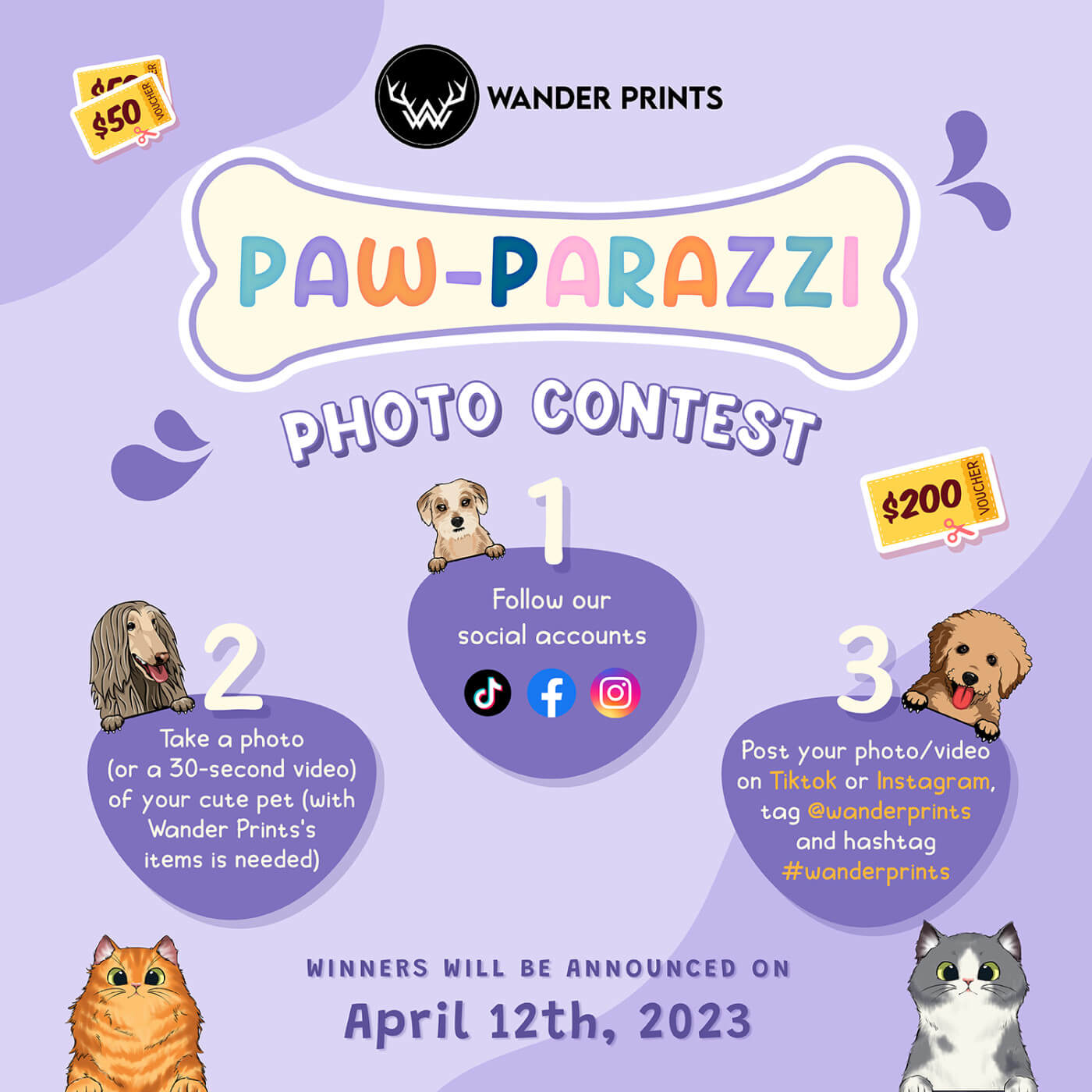 Paw-Parazzi Photo Contest