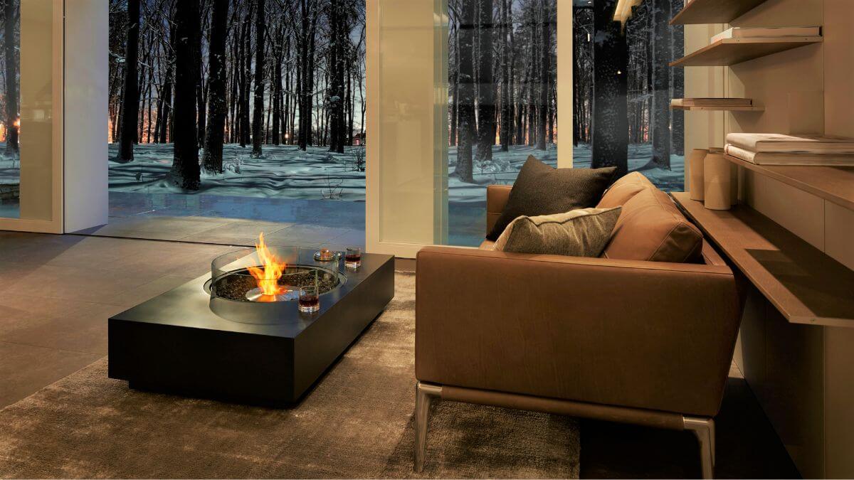 Bioethanol Fire Pits Martini 50 Indoor Fire Pit