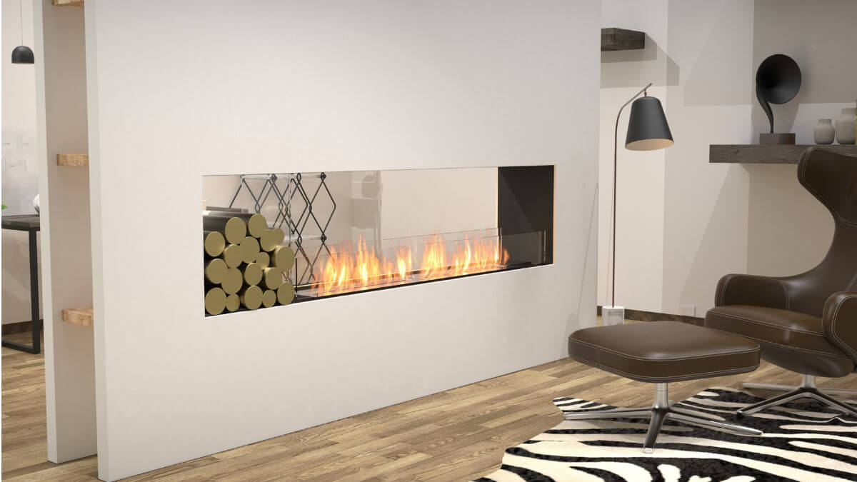 Bioethanol Fires Double Sided