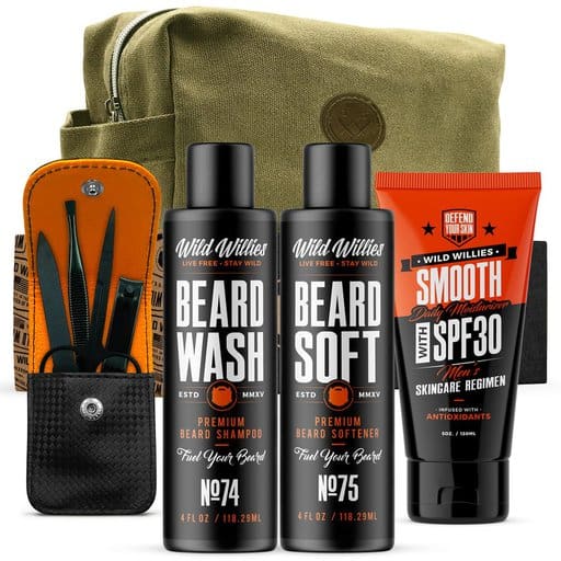 Arsenal beard grooming set | Wild Willies
