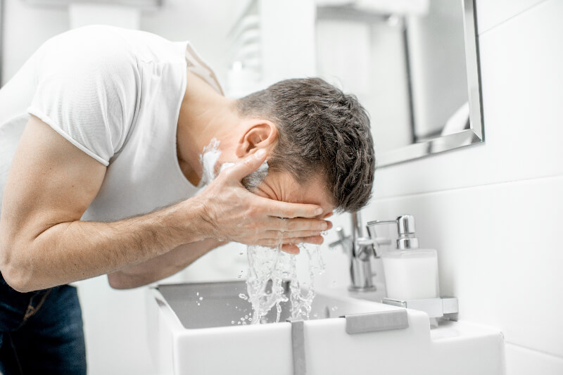 beard dandruff can be helped with the right face wash