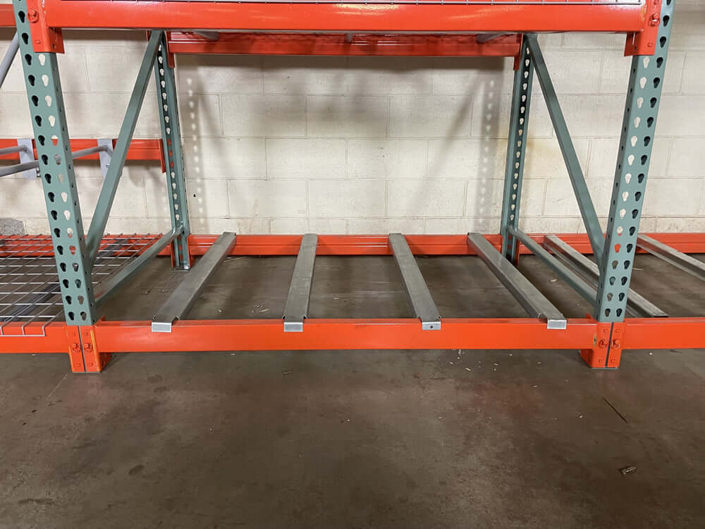pallet rack supports vs wire decking