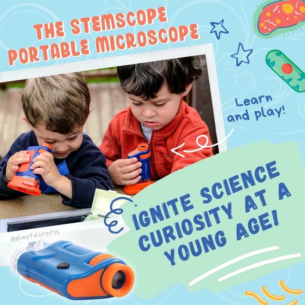 TheSTEMscope Portable Microscope Promotional Banner