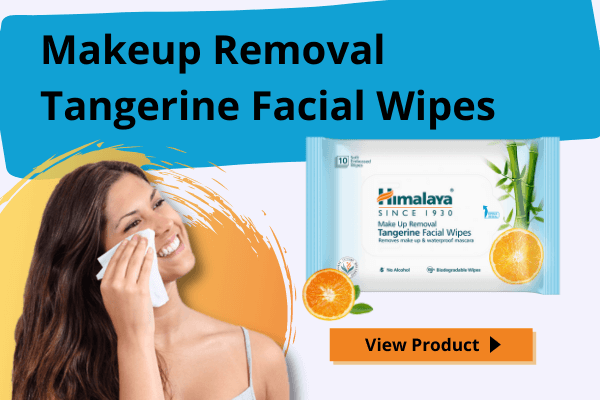Himalaya Makeup Removal Tangerine Facial Wipes