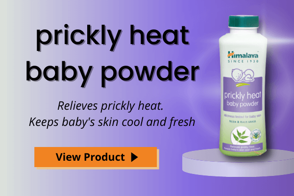 Himalaya prickly heat baby powder