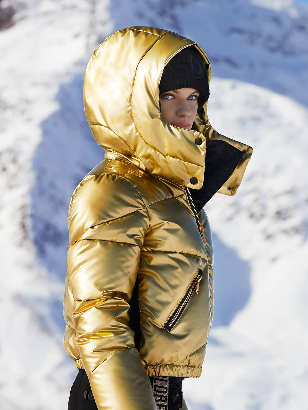 Goldbergh Balloon Gold Downfilled Skii Jacket