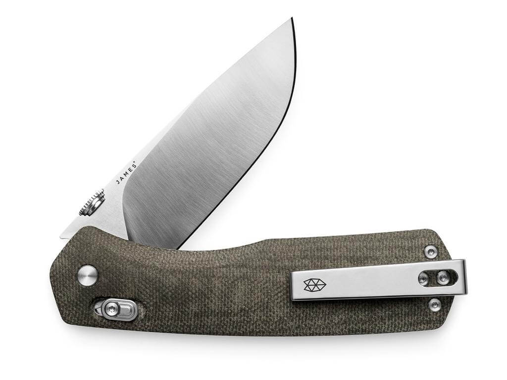 CARTER XL KNIFE FROM THE JAMES BRAND OD GREEN