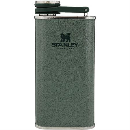 EASY-FILL WIDE MOUTH FLASK FROM STANLEY HAMMERTONE GREEN.