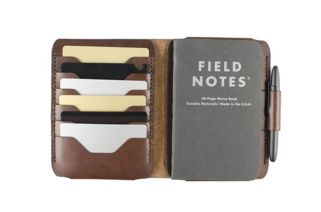 Form Function Form Field Notes Notebook Wallet Espresso