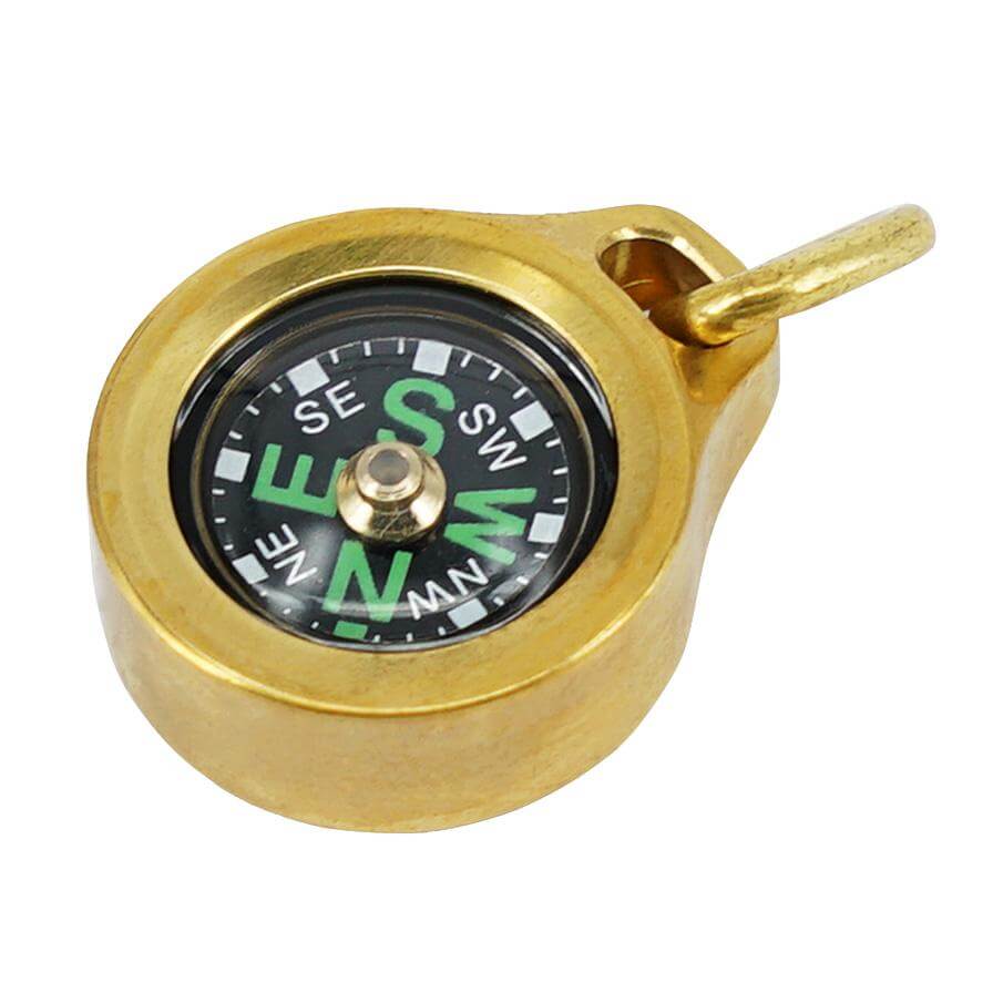 MecArmy CMP Keychain Compass Brass