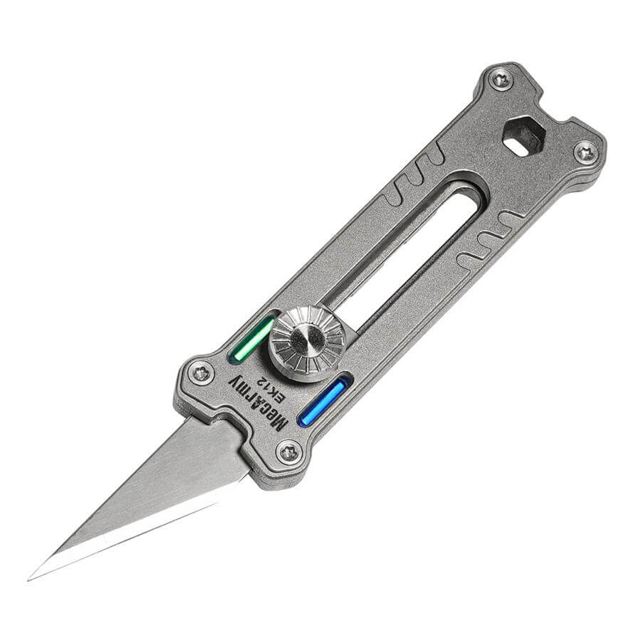 MecArmy EK12 Glow Bar Titanium Keychain Knife
