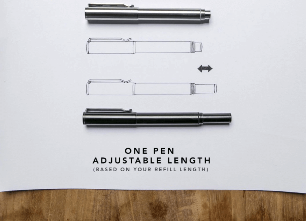 Refillable Pen-The Ti Arto EDC from Big Idea Design 20220513 - The Ti Arto EDC Pen from Big Idea Design 3