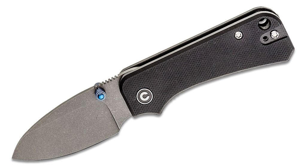 THE BABY BANTER LINERLOCK KNIFE FROM CIVIVI STAINLESS/BLACK