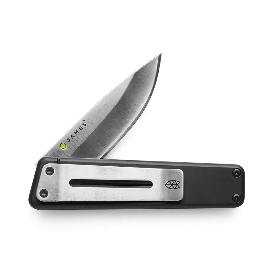 THE CHAPTER KNIFE FROM THE JAMES BRAND BLACK STAINLESS