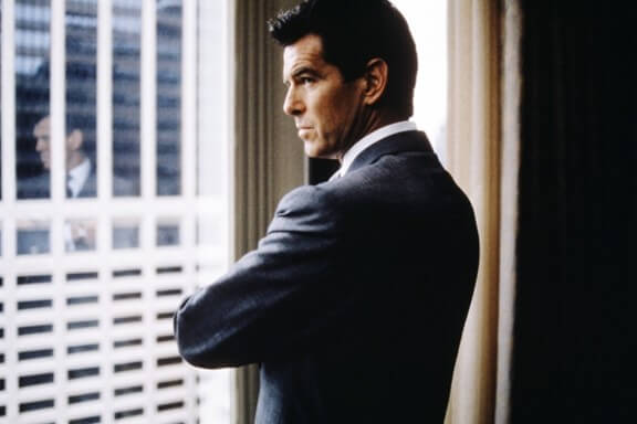 Pierce Brosnan, in The Thomas Crown Affair, proud to be portraying a Gallantry man