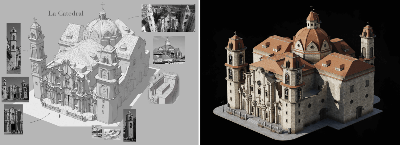 Havana Nights - Premium 3D Models & Materials | KitBash3D