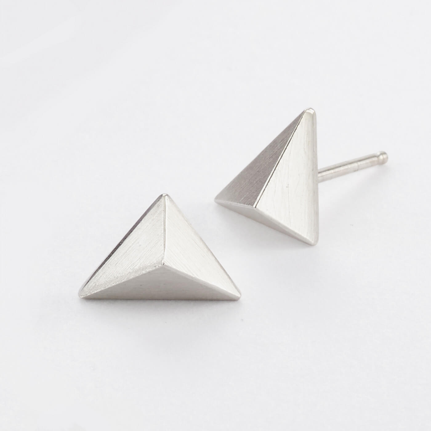 Pyramid Studs by Corkie Bolton Jewelry
