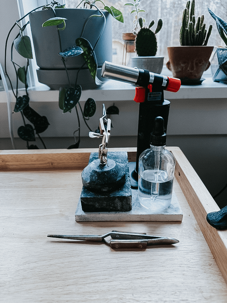 Creating a soldering station on your jewelers bench