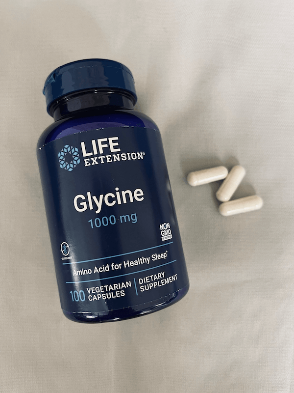 Glycine 1000 mg søvn tilskud