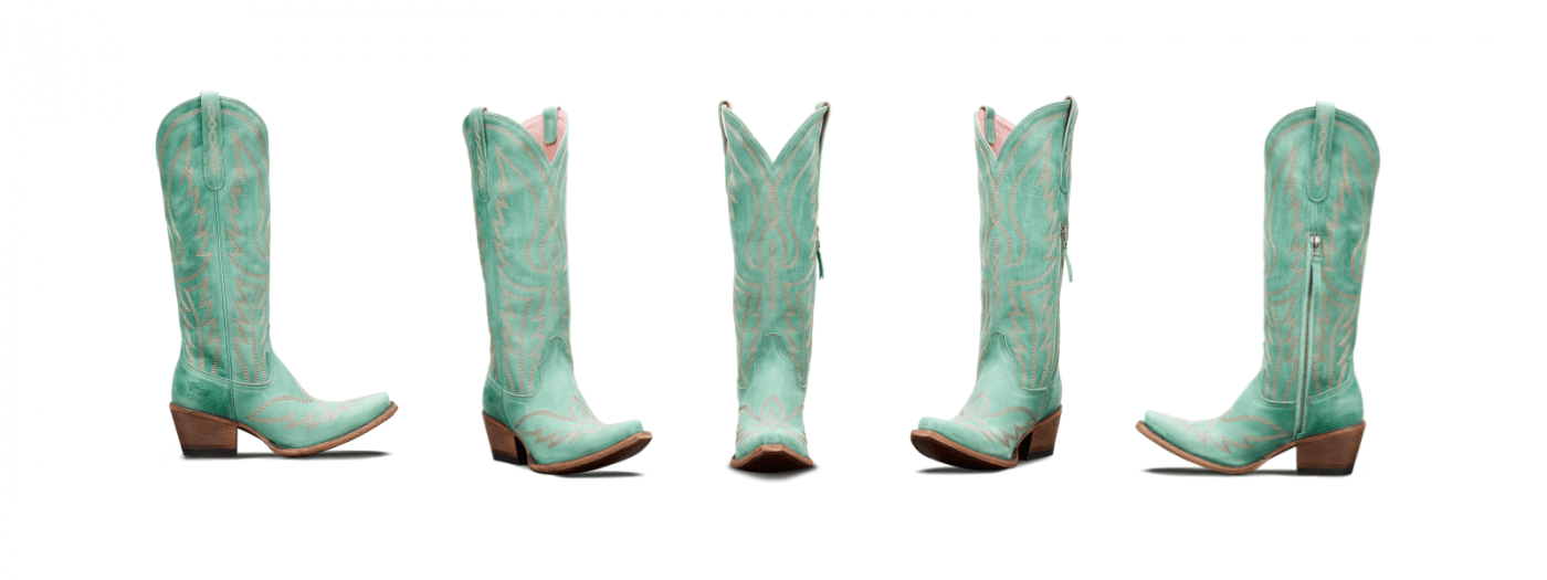 Nighthawk Turquoise Cowgirl Boot from Junk Gypsy by Lane