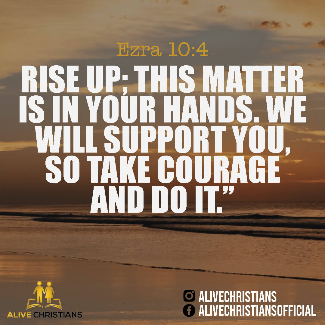 Rise up and don't give up