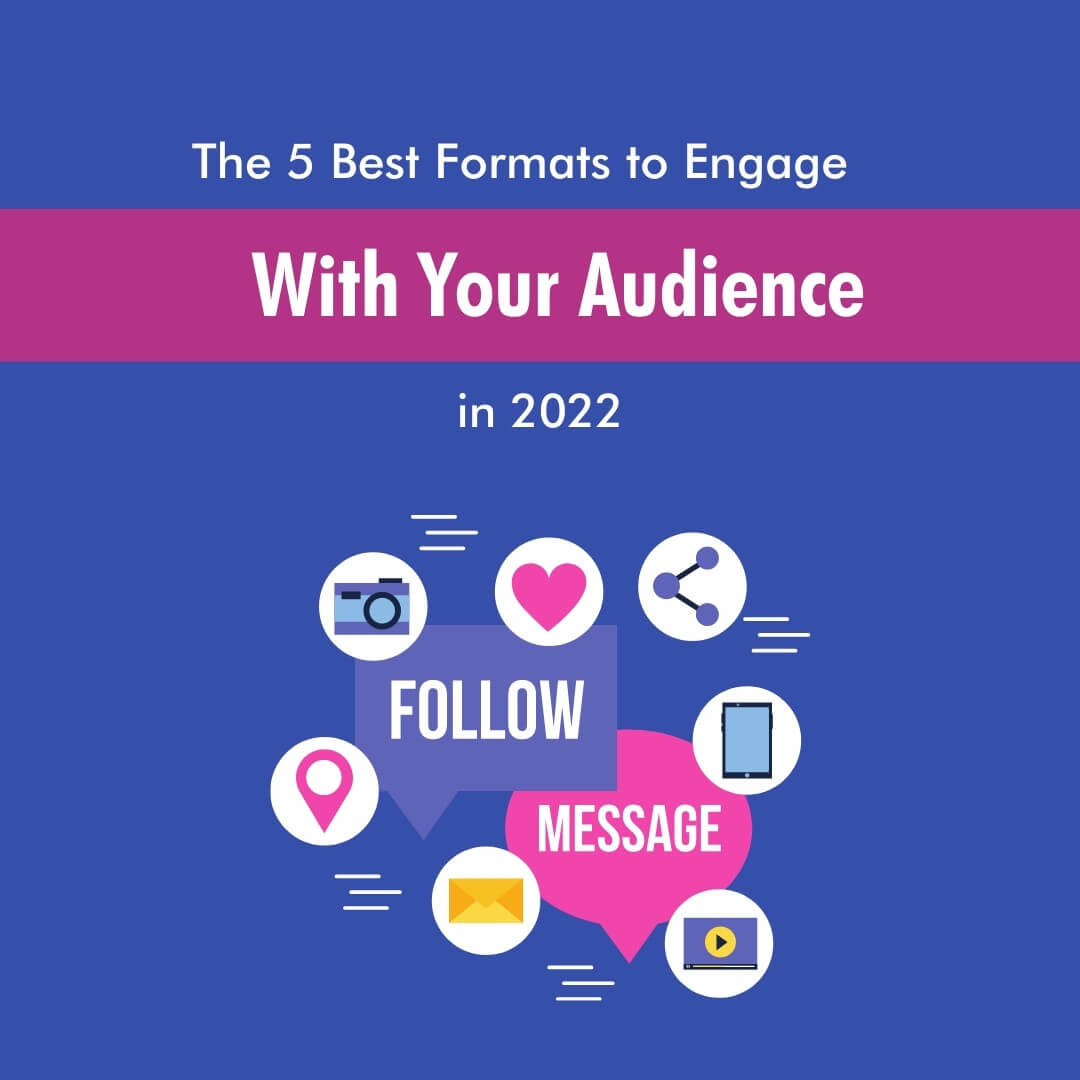 The 5 Best Content Formats to Engage With Your Audience in 2022