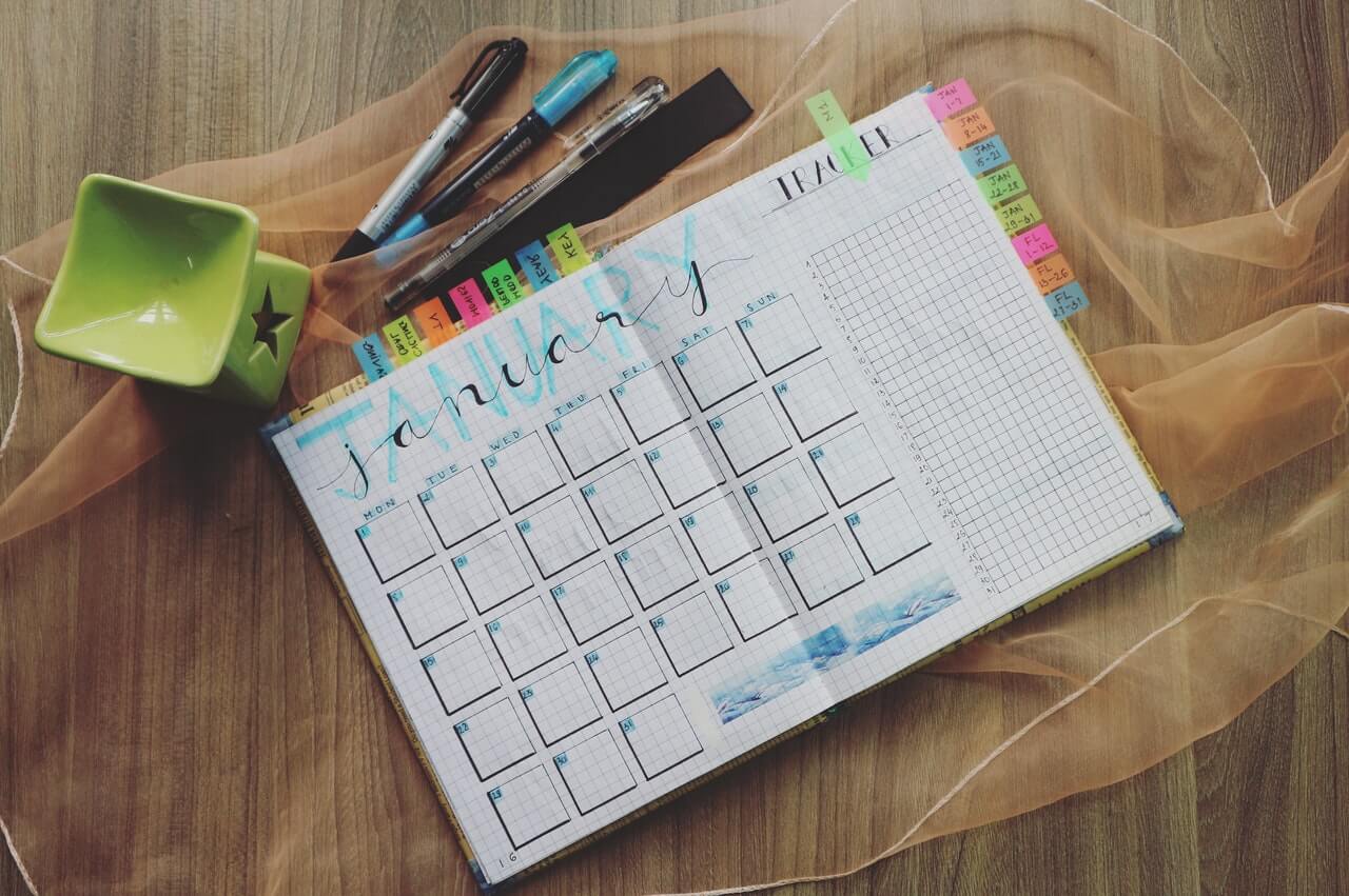 Planning your content on a calendar