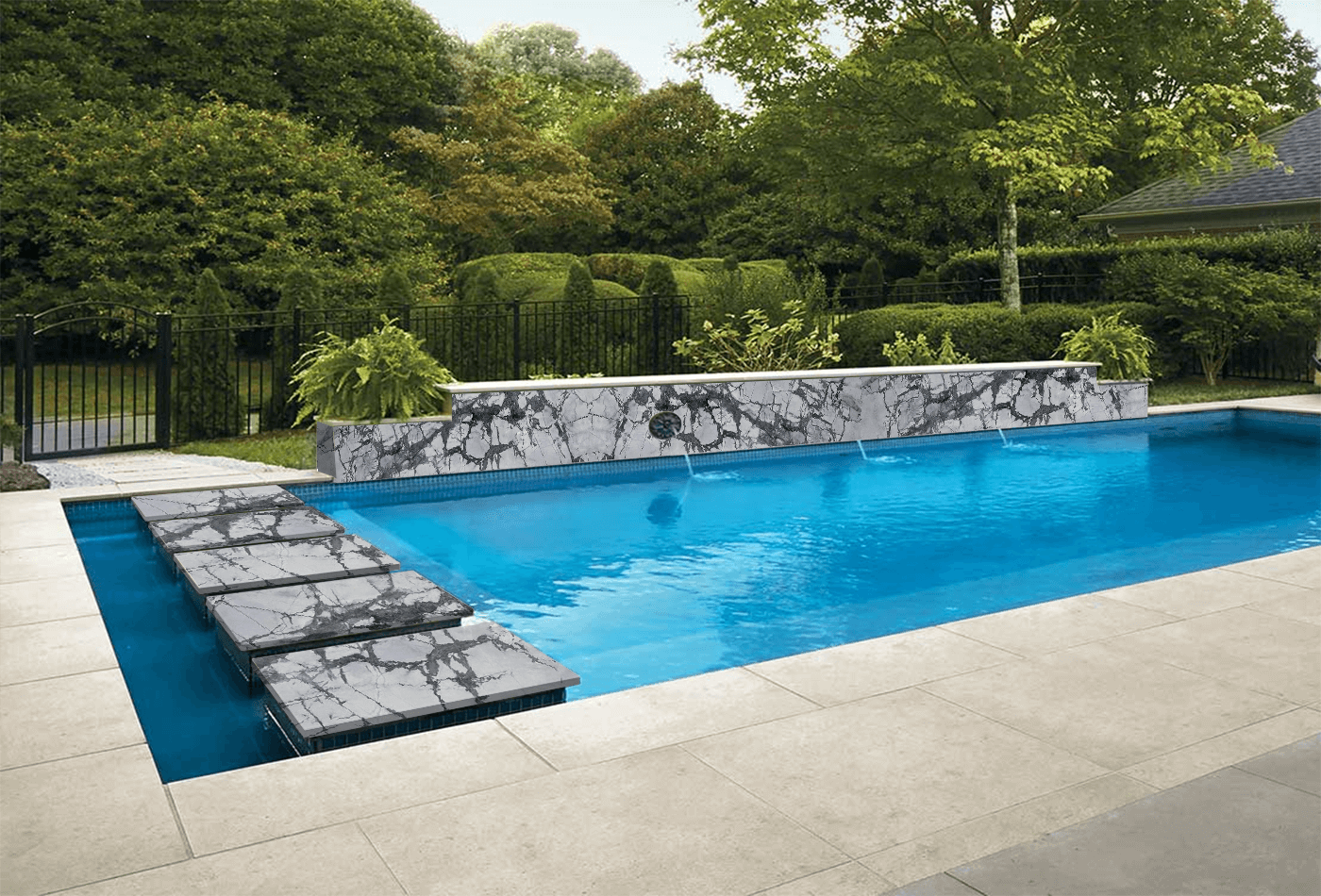 Advantages of Porcelain Tiles for Swimming Pools