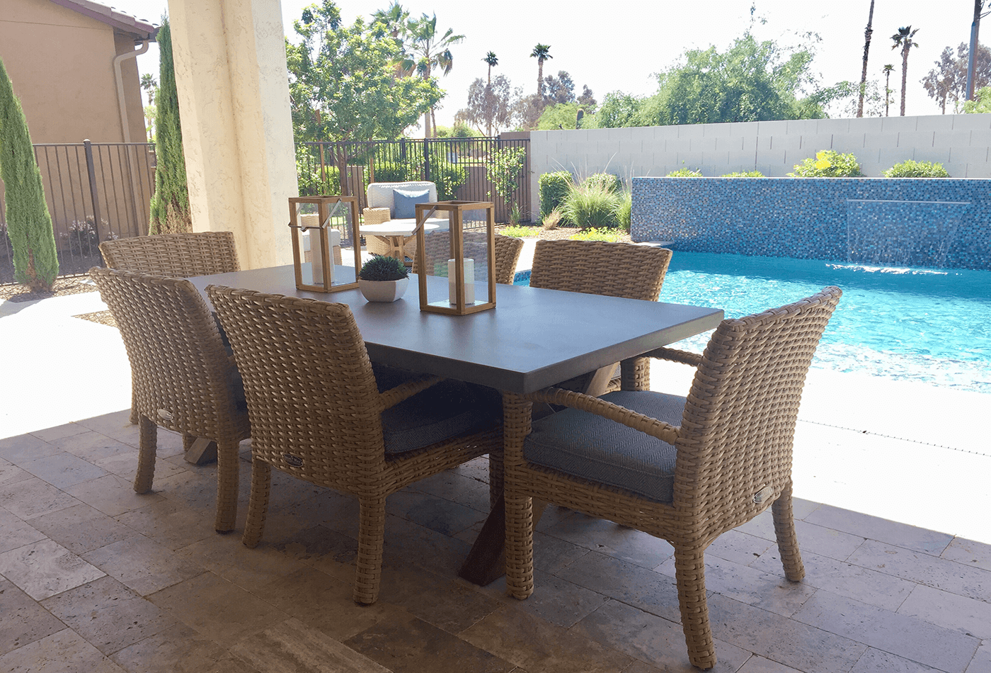 Best Dining Table for Outdoors; Granite 