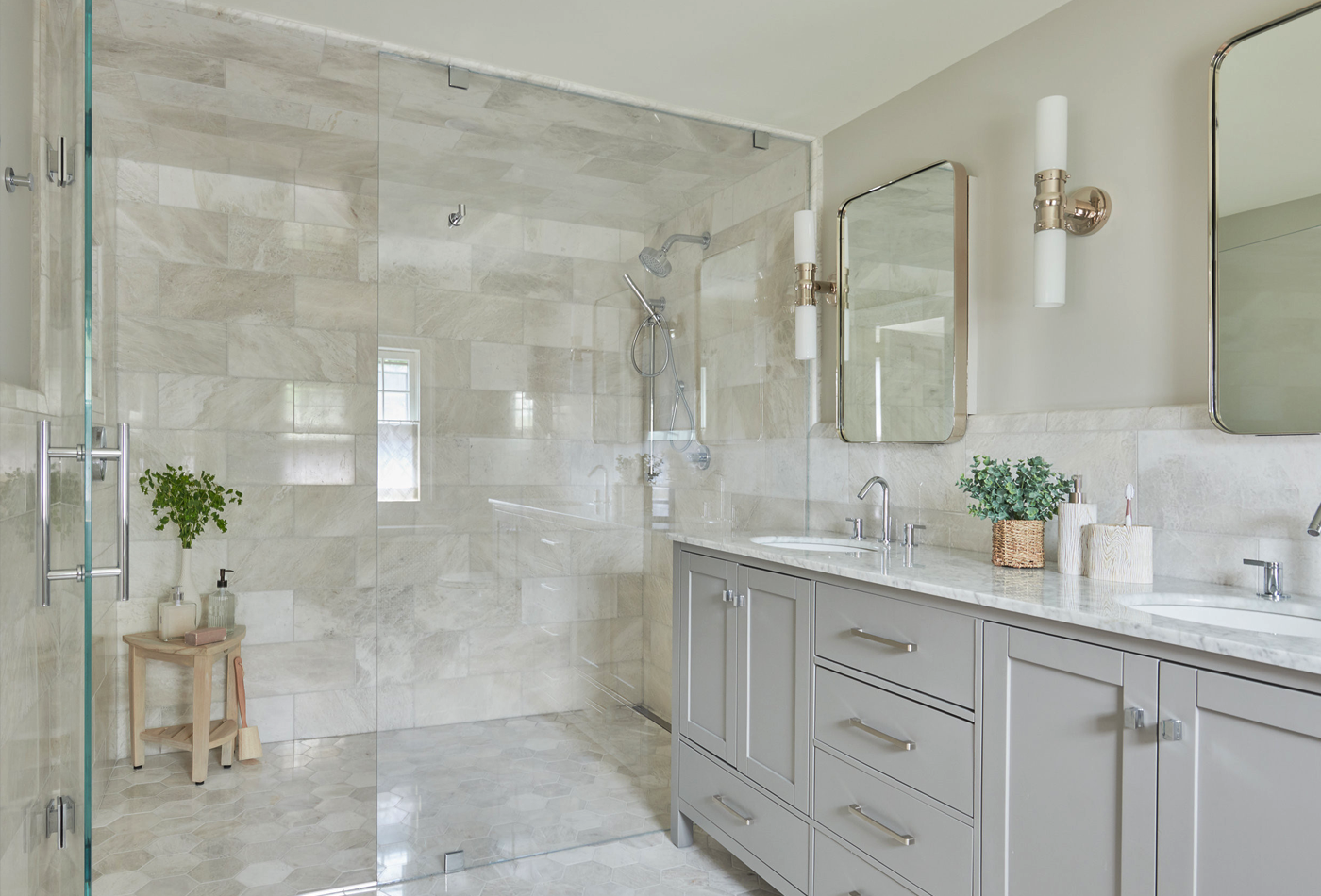 Can Marble Tile Be Used In A Shower