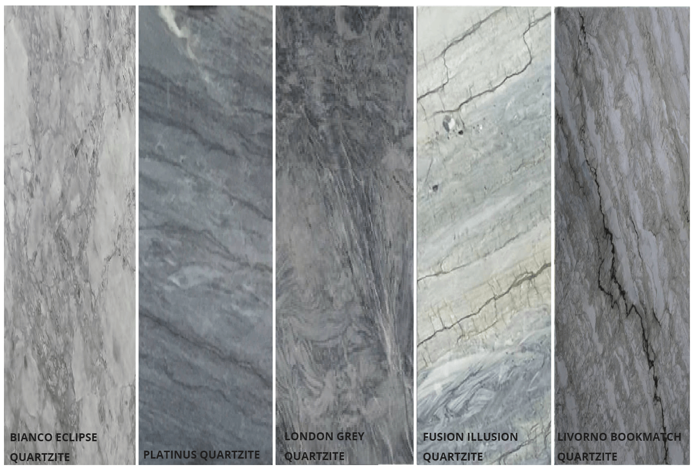 Check Out Some of Our Grey Quartzite Stone Collections