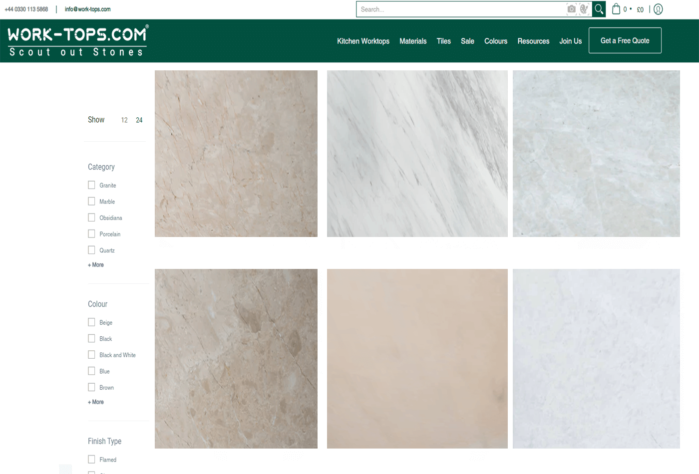 Collections Of Marble Tiles