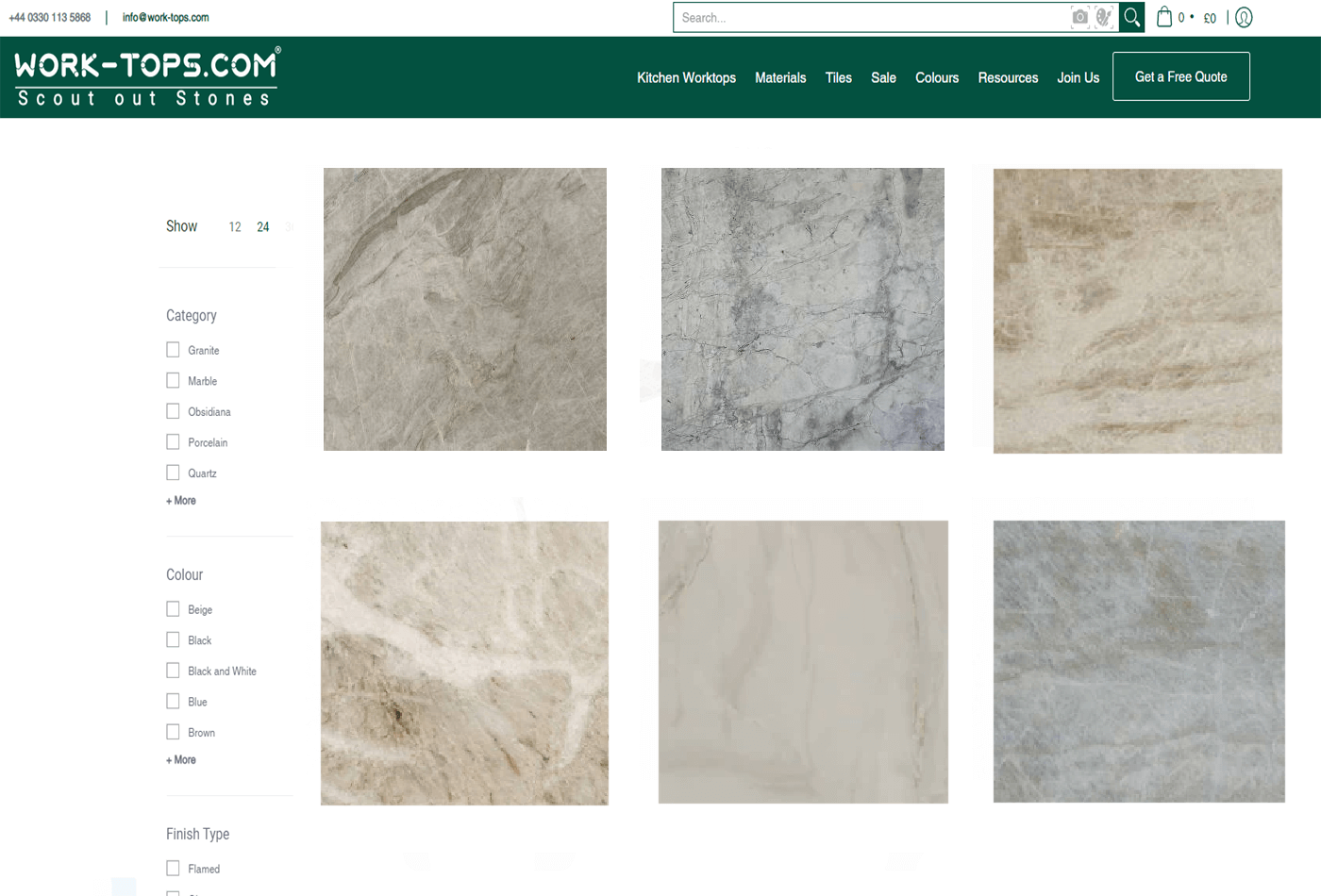 Choose your Favourite stone for your kitchen