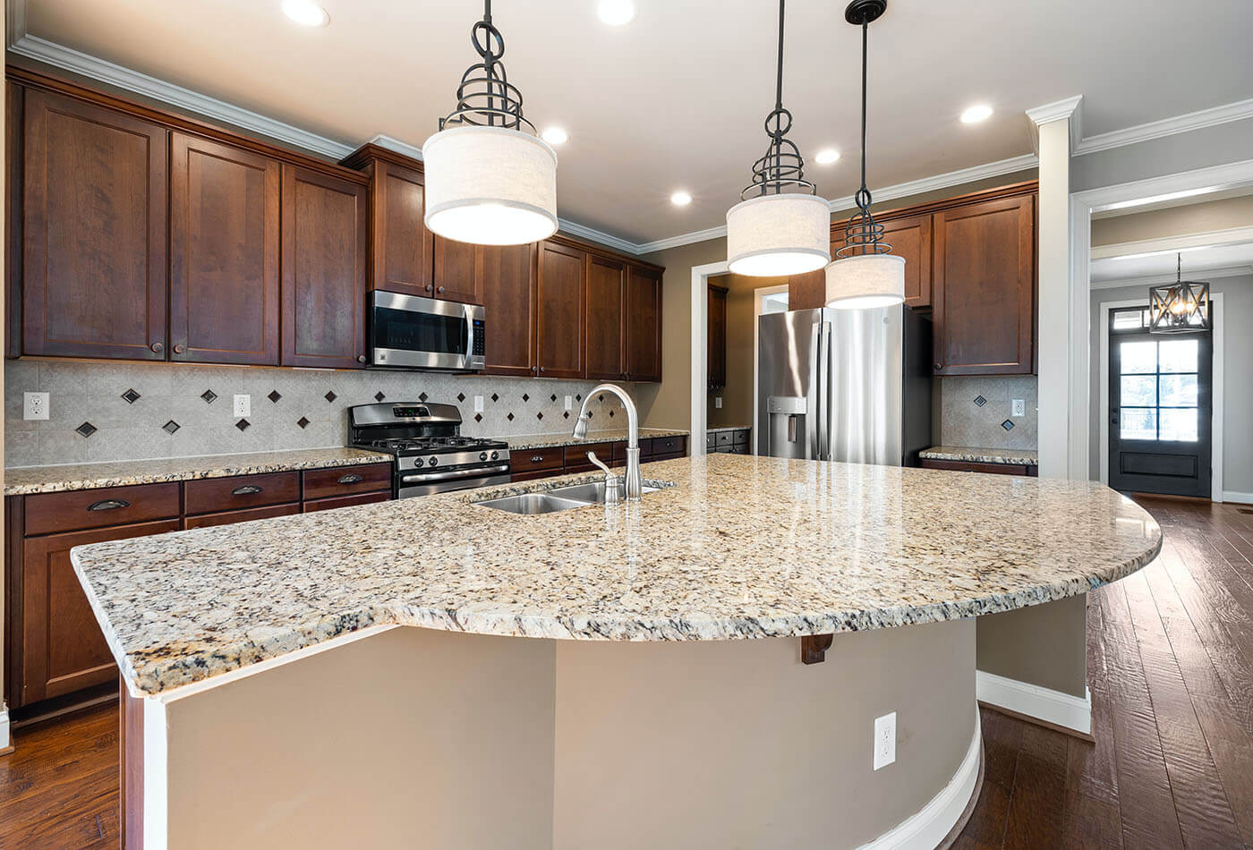 countertops and kitchen