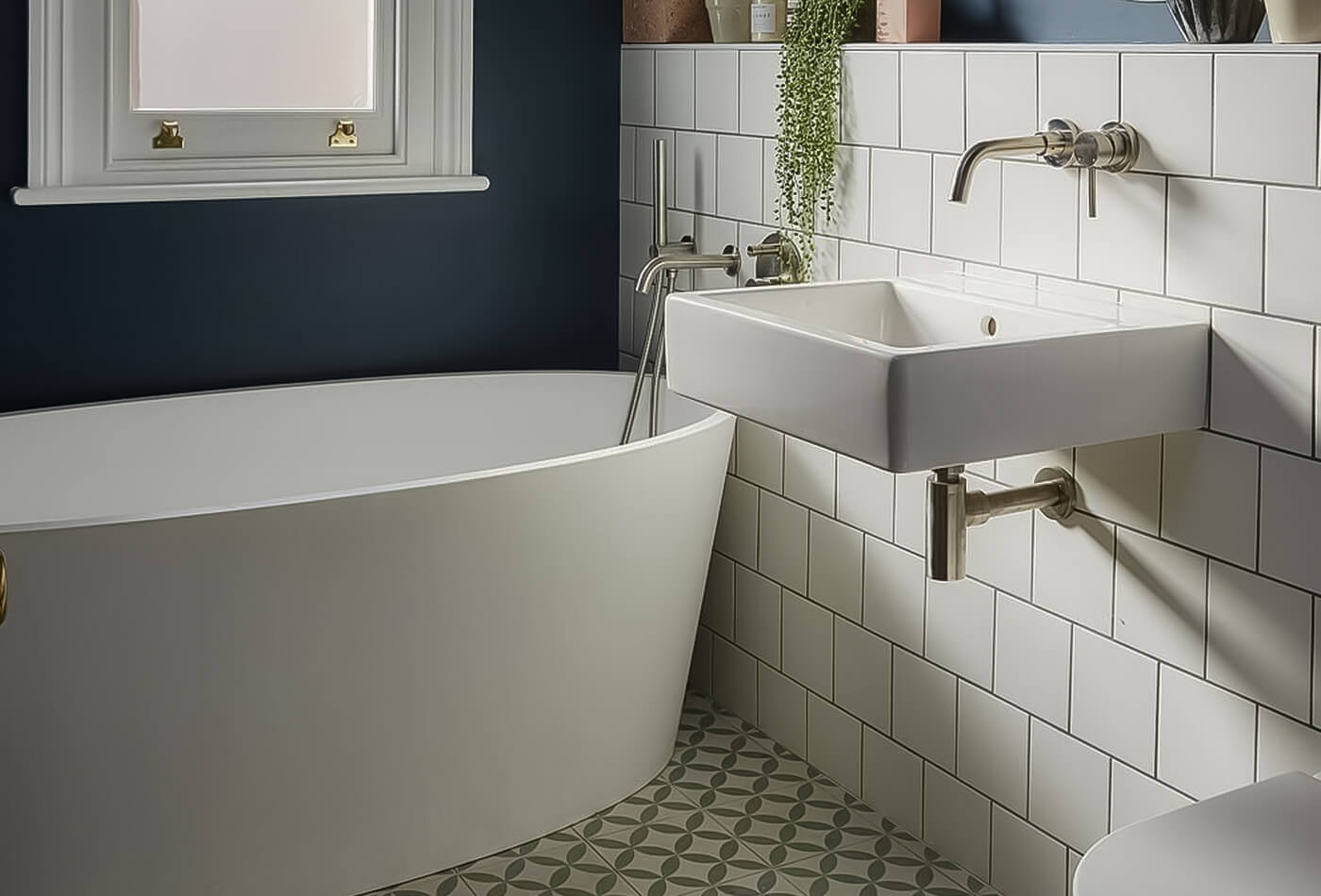 Creating Most Space In Small Bathrooms Using Tiles