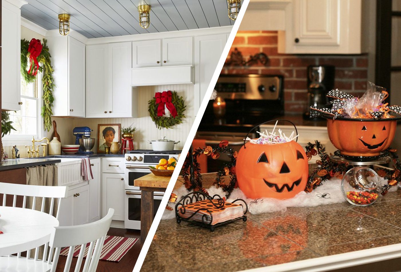 New Kitchen For Christmas And Halloween