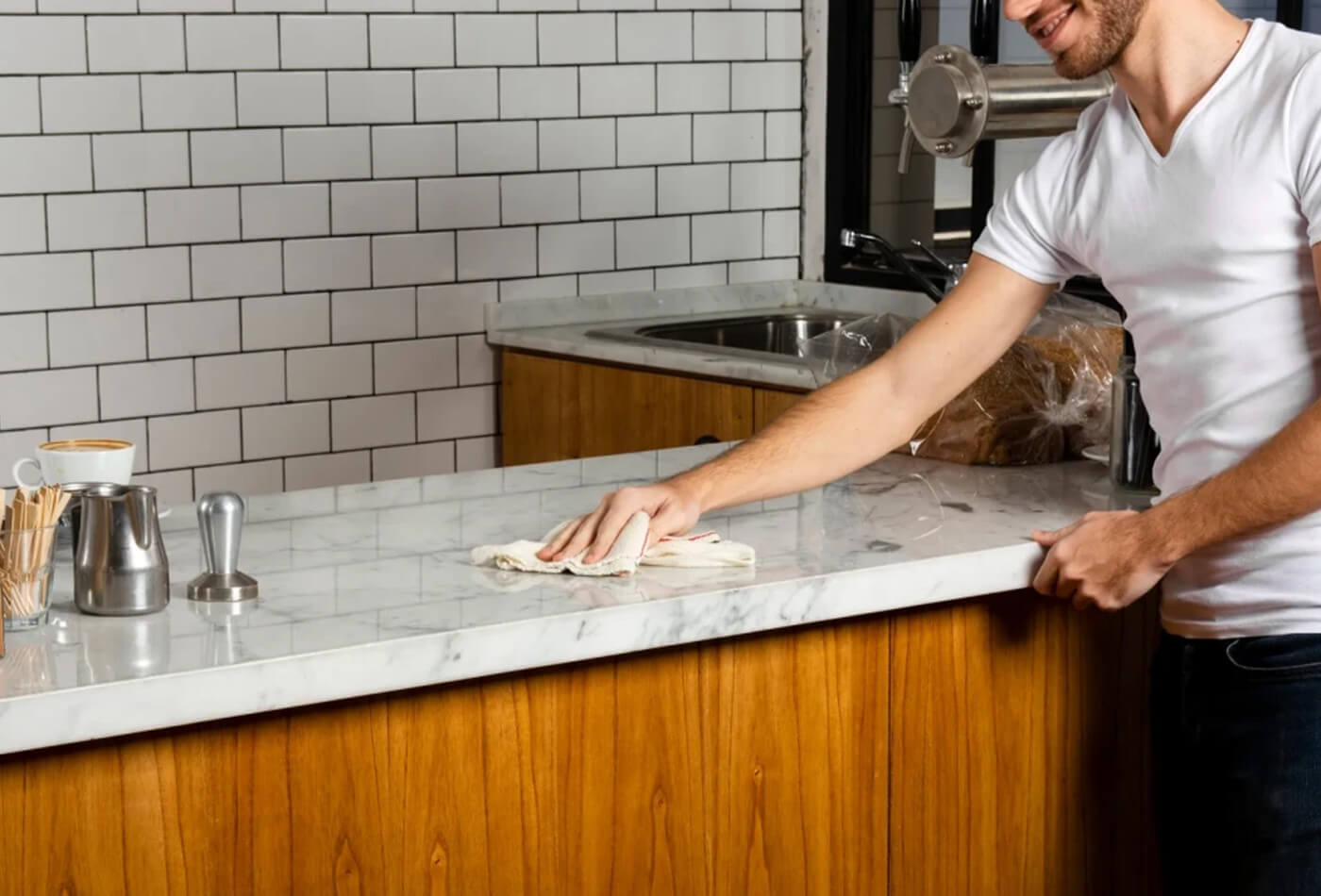 Do White Quartz Kitchen Worktops Show Dirt?